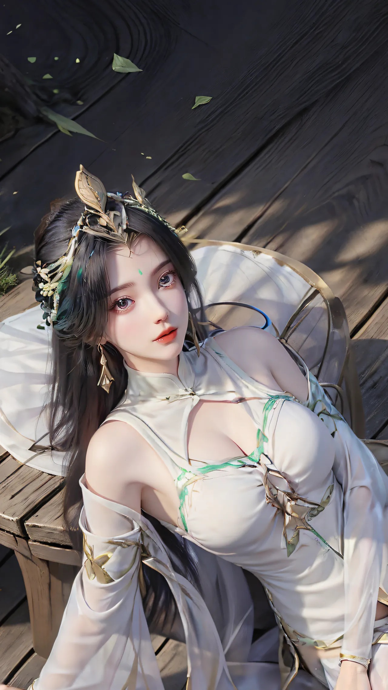 《完美世界》柳神高清图片 适配手机壁纸、屏保、锁屏 国漫柳神角色形象图_22