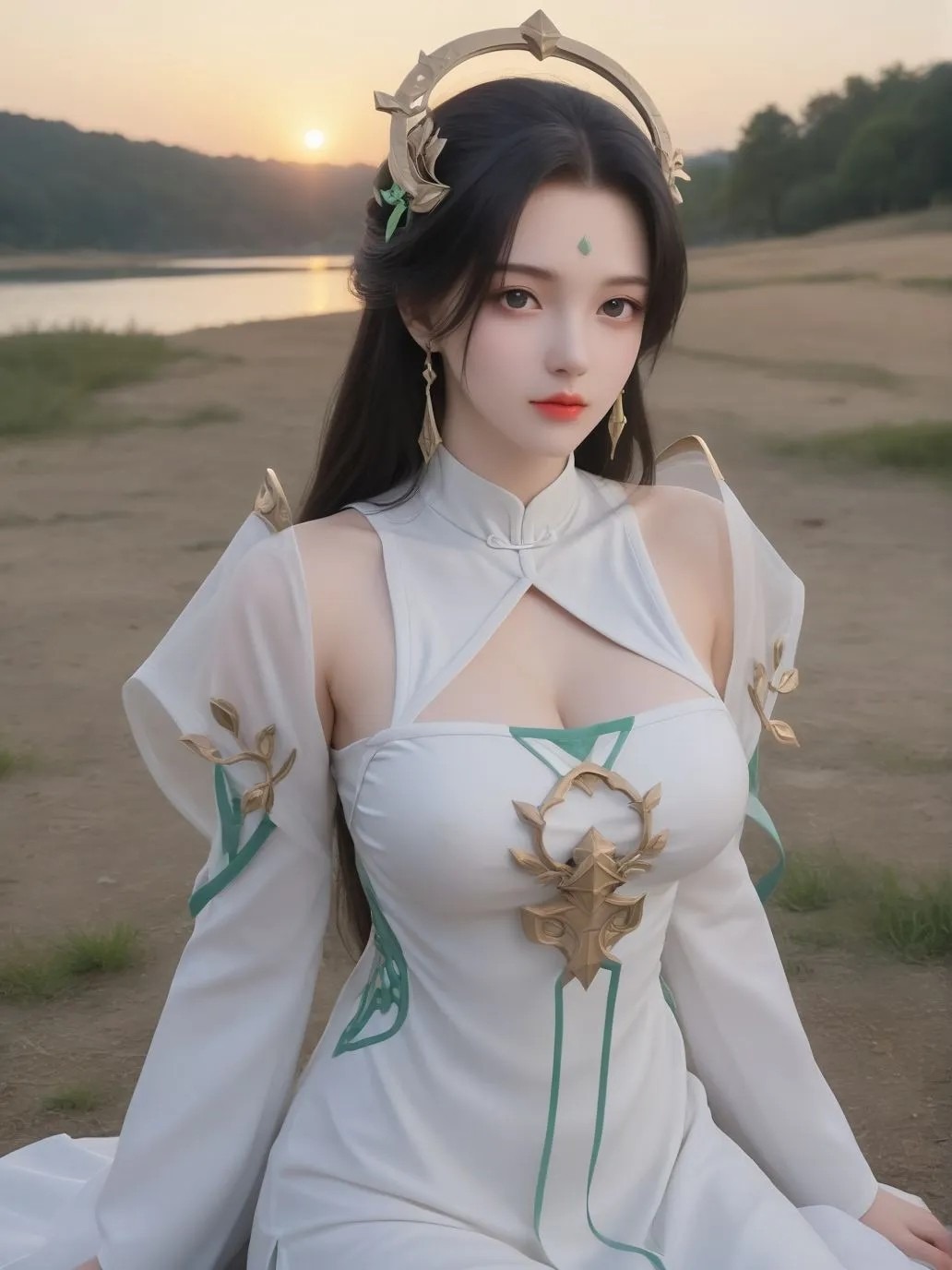 《完美世界》柳神高清图片 适配手机壁纸、屏保、锁屏 国漫柳神角色形象图_17