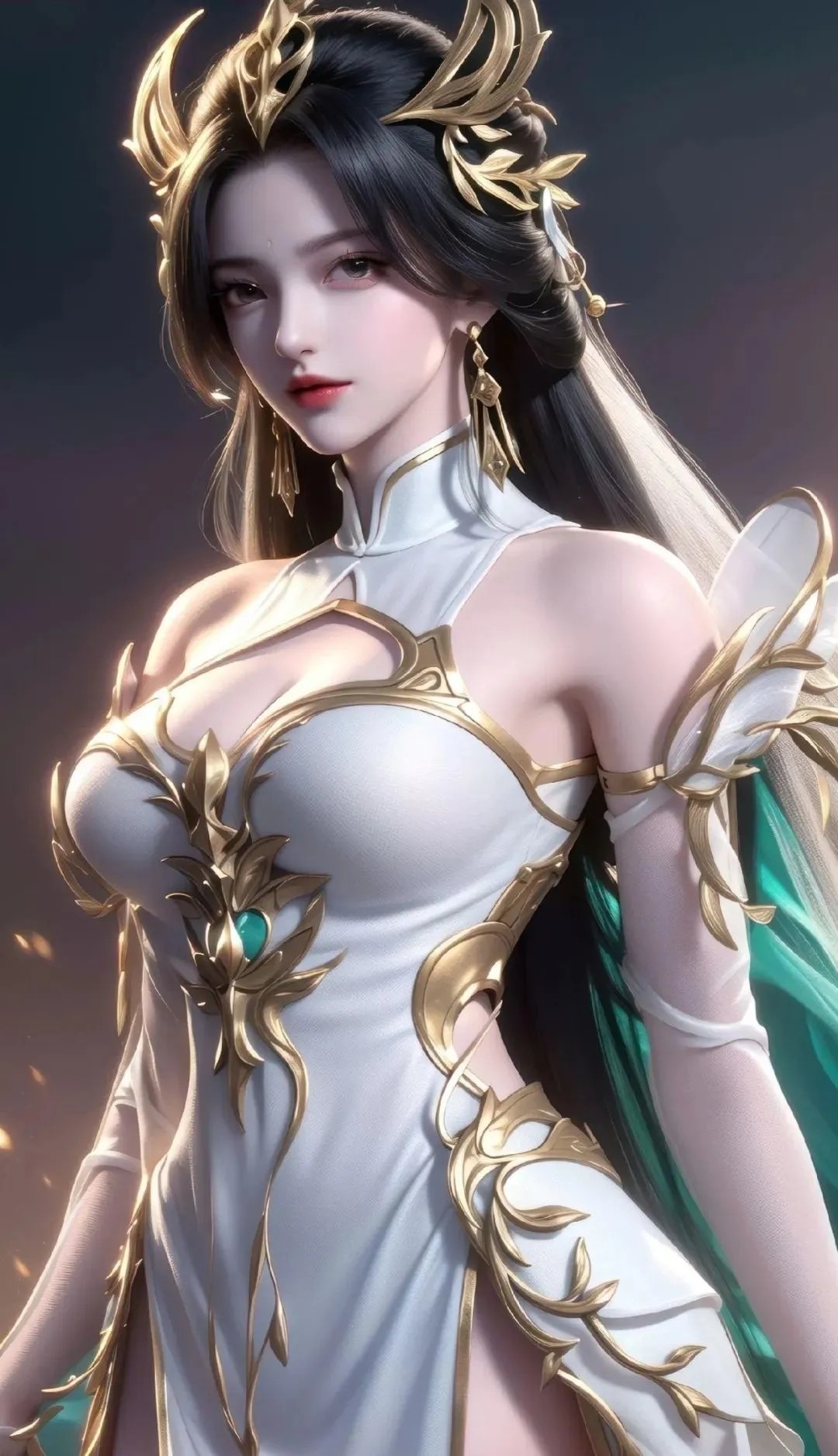 《完美世界》柳神高清图片 适配手机壁纸、屏保、锁屏 国漫柳神角色形象图_11