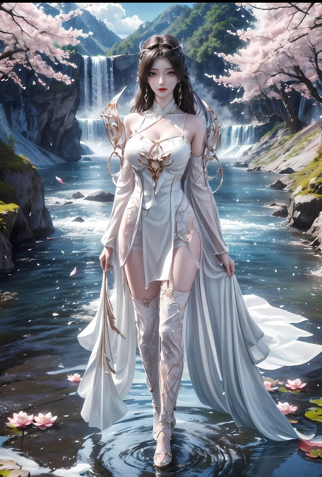 《完美世界》柳神高清图片 适配手机壁纸、屏保、锁屏 国漫柳神角色形象图_10