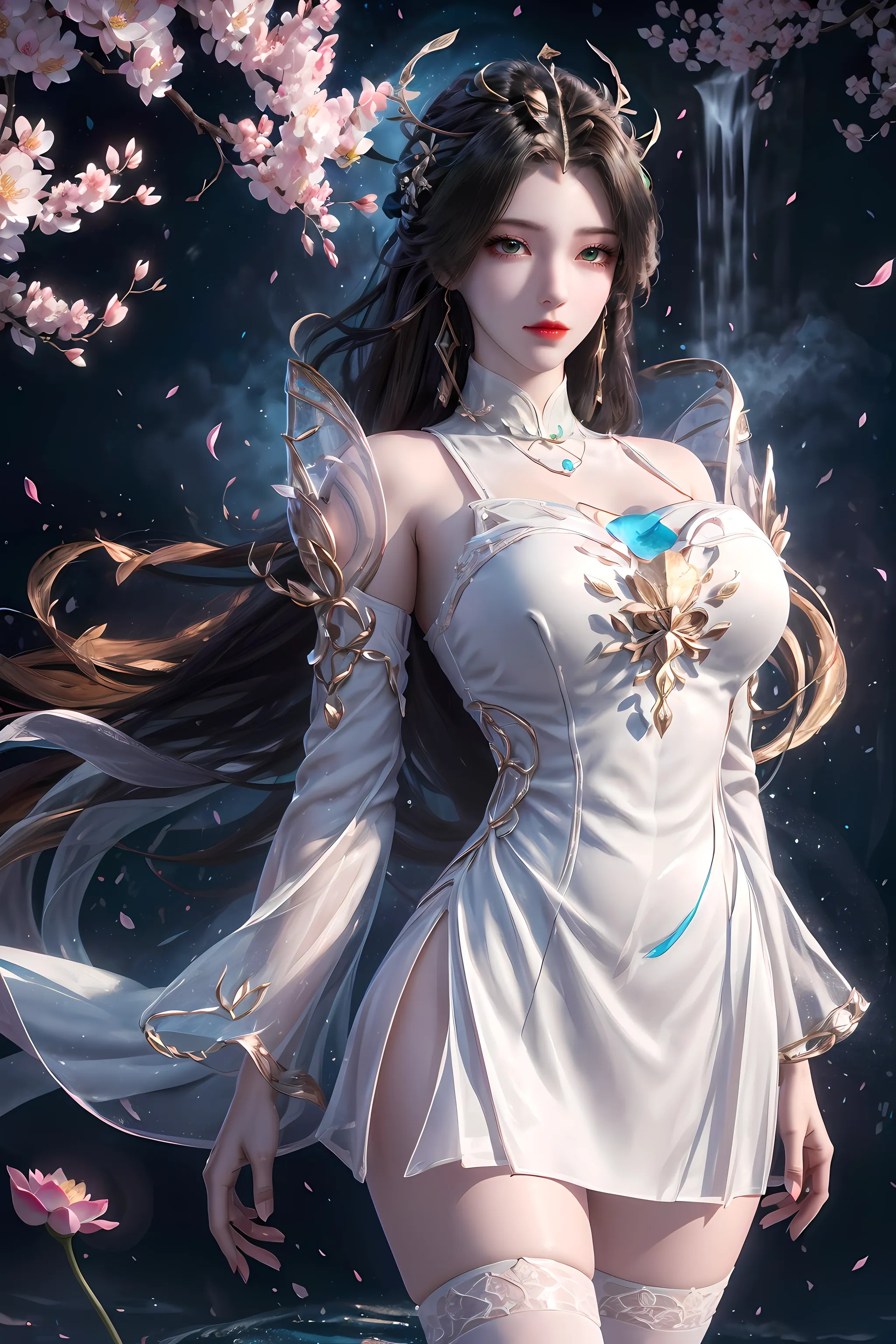 《完美世界》柳神高清图片 适配手机壁纸、屏保、锁屏 国漫柳神角色形象图_06