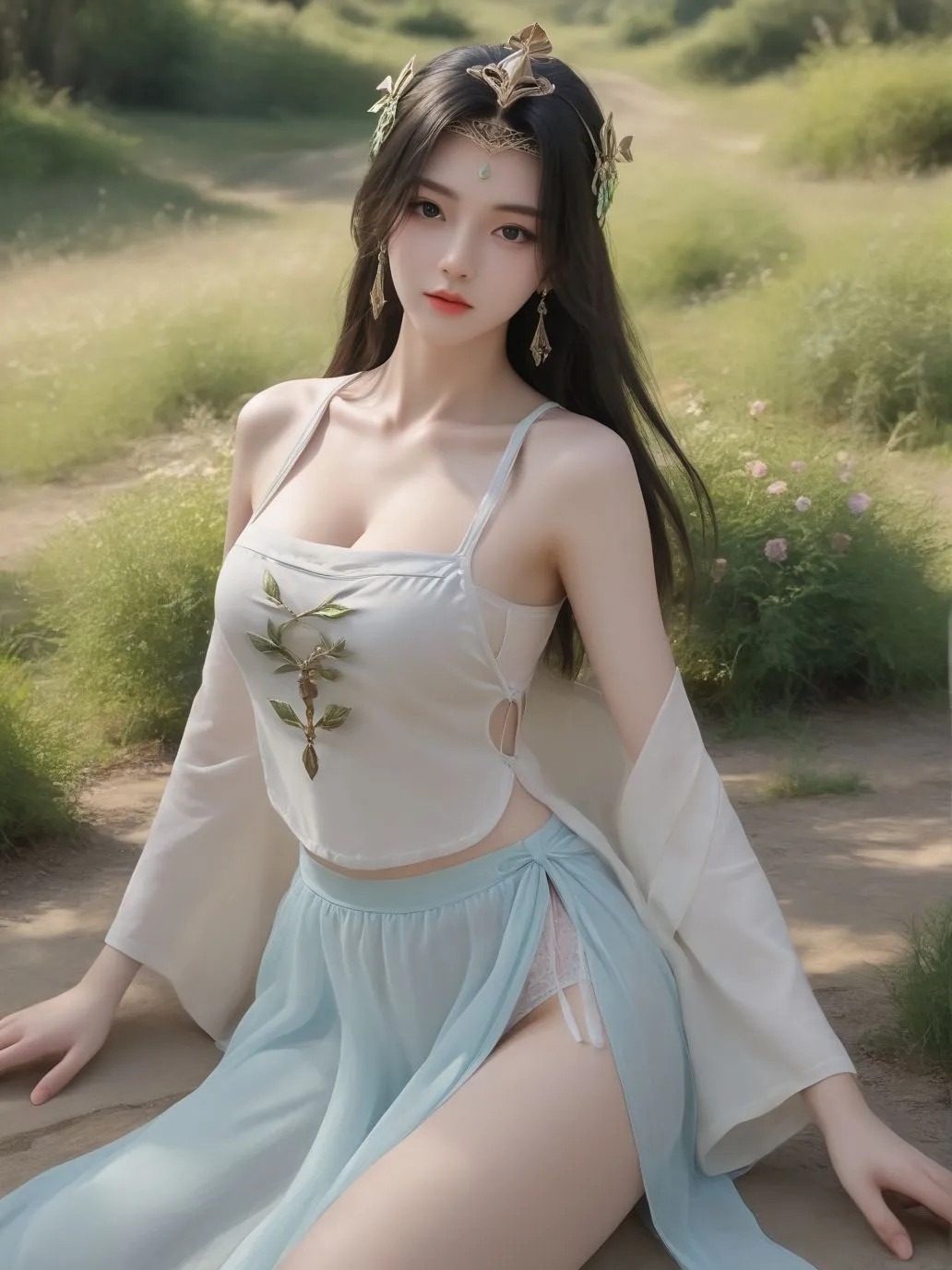 《完美世界》柳神高清图片 适配手机壁纸、屏保、锁屏 国漫柳神角色形象图_07