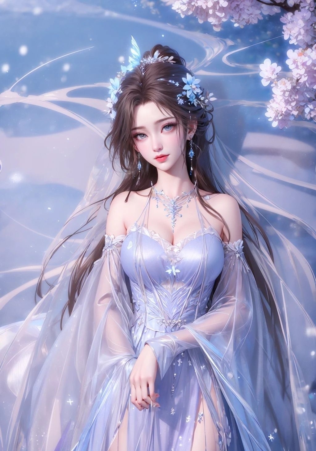 《完美世界》清漪高清图片 适配手机壁纸、屏保、锁屏 国漫清漪角色形象图_74