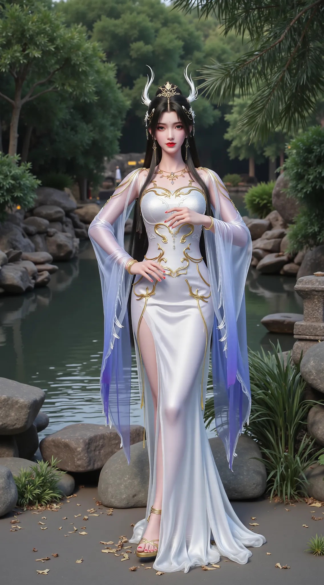 《完美世界》清漪高清图片 适配手机壁纸、屏保、锁屏 国漫清漪角色形象图_68