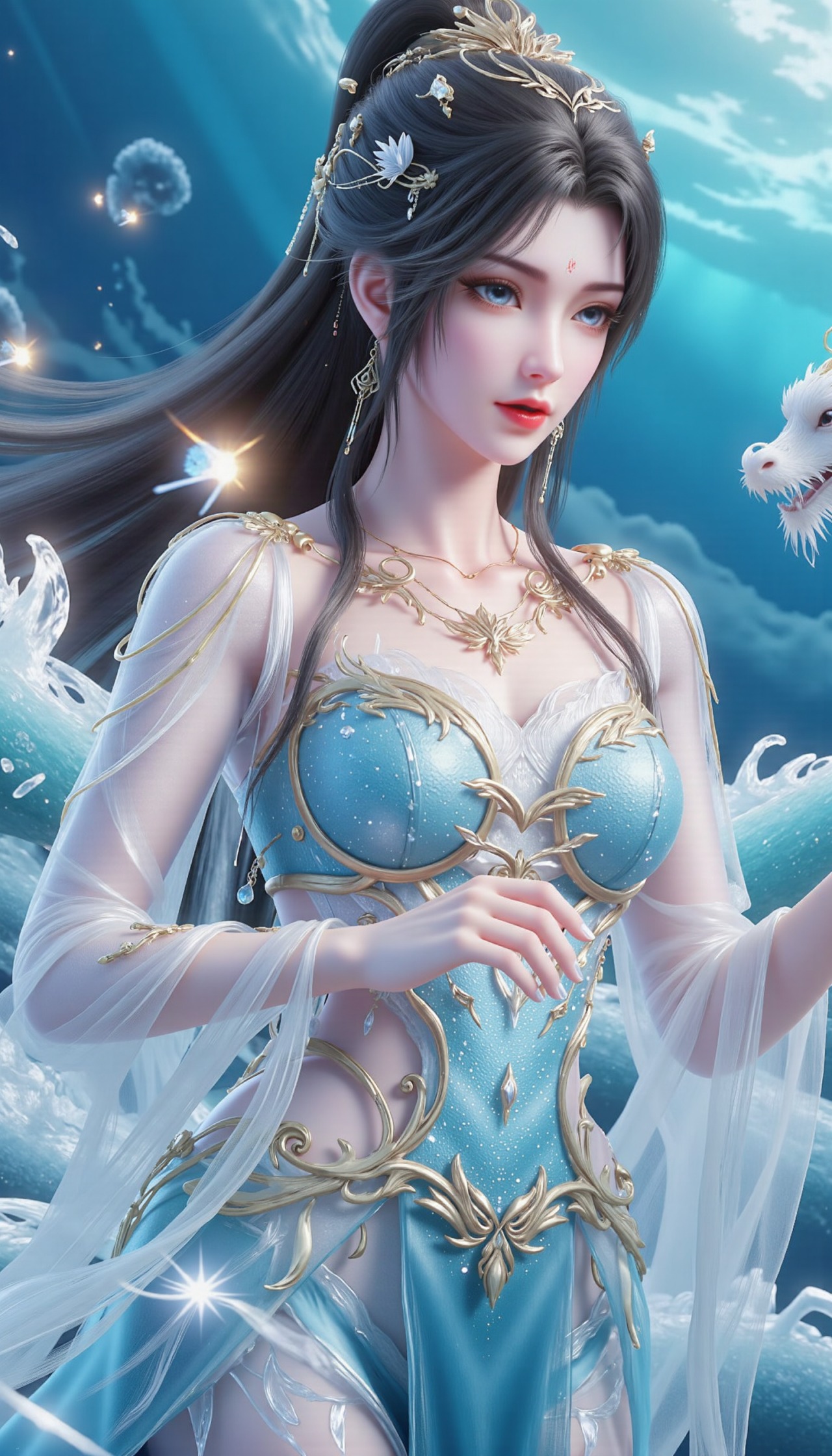 《完美世界》清漪高清图片 适配手机壁纸、屏保、锁屏 国漫清漪角色形象图_66