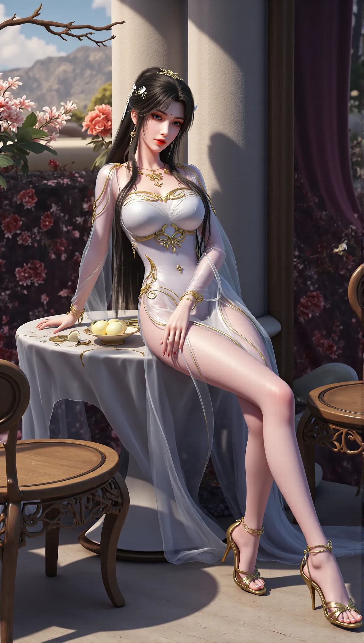 《完美世界》清漪高清图片 适配手机壁纸、屏保、锁屏 国漫清漪角色形象图_59