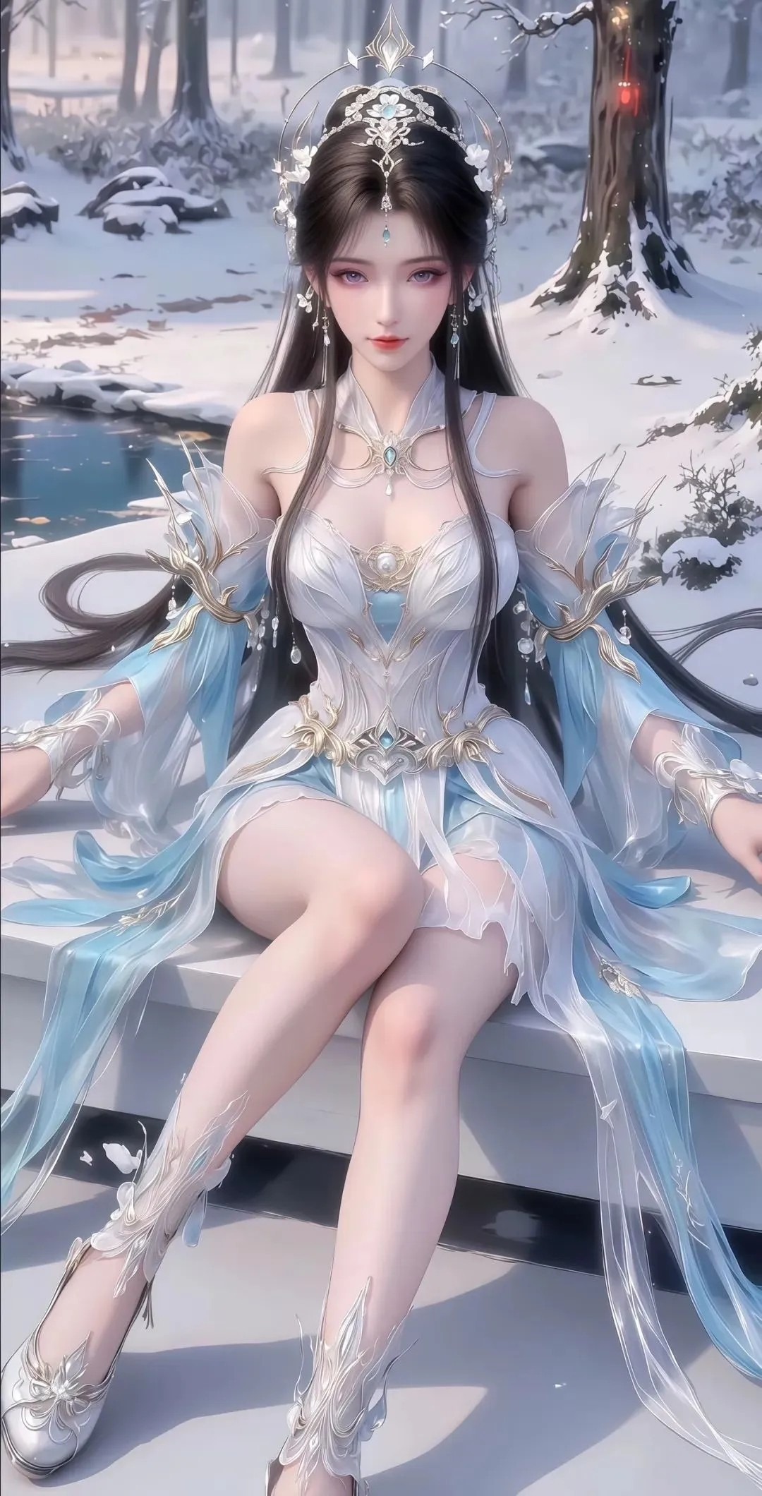 《完美世界》清漪高清图片 适配手机壁纸、屏保、锁屏 国漫清漪角色形象图_54