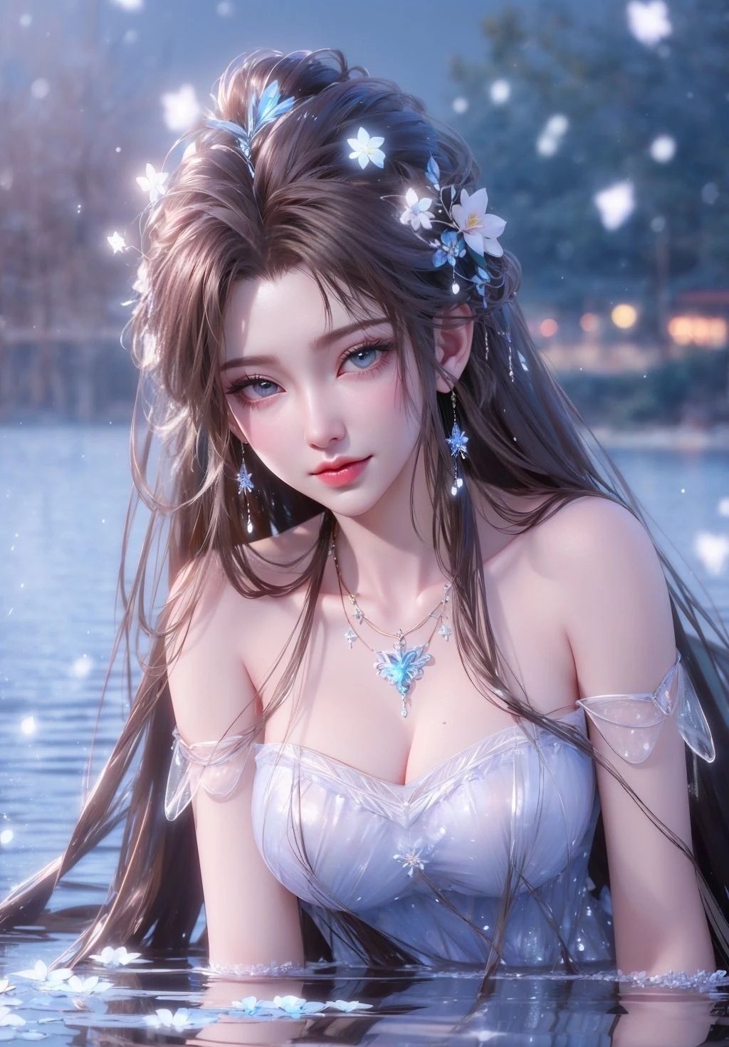 《完美世界》清漪高清图片 适配手机壁纸、屏保、锁屏 国漫清漪角色形象图_44