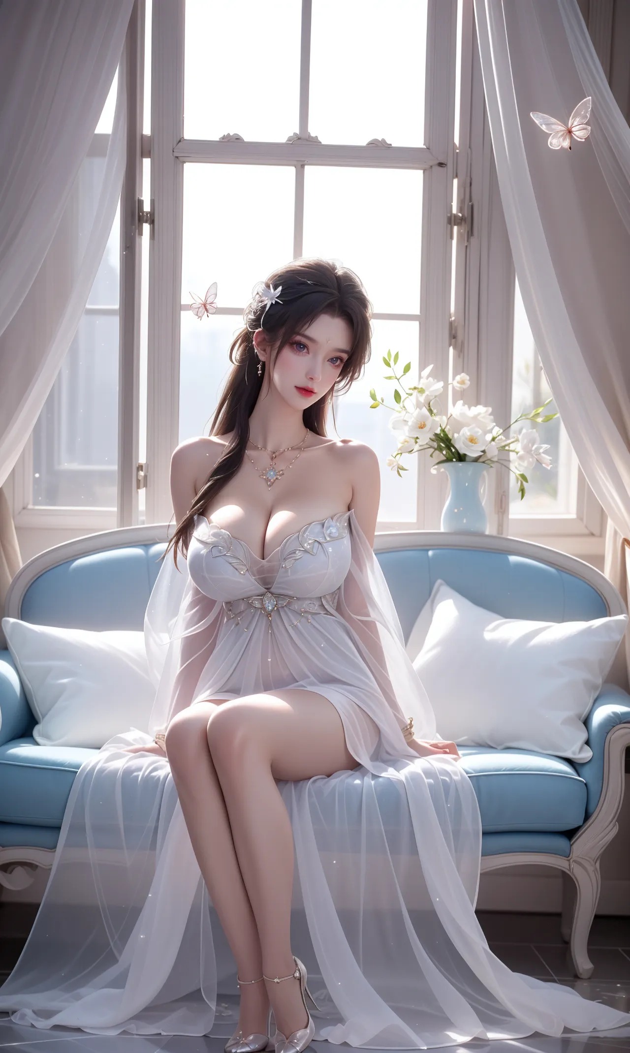 《完美世界》清漪高清图片 适配手机壁纸、屏保、锁屏 国漫清漪角色形象图_40