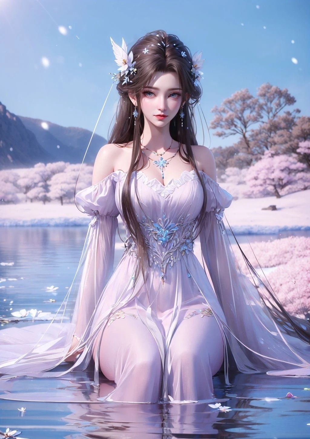 《完美世界》清漪高清图片 适配手机壁纸、屏保、锁屏 国漫清漪角色形象图_39