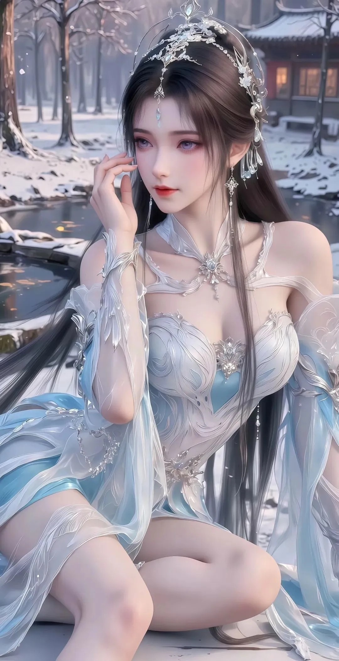 《完美世界》清漪高清图片 适配手机壁纸、屏保、锁屏 国漫清漪角色形象图_26