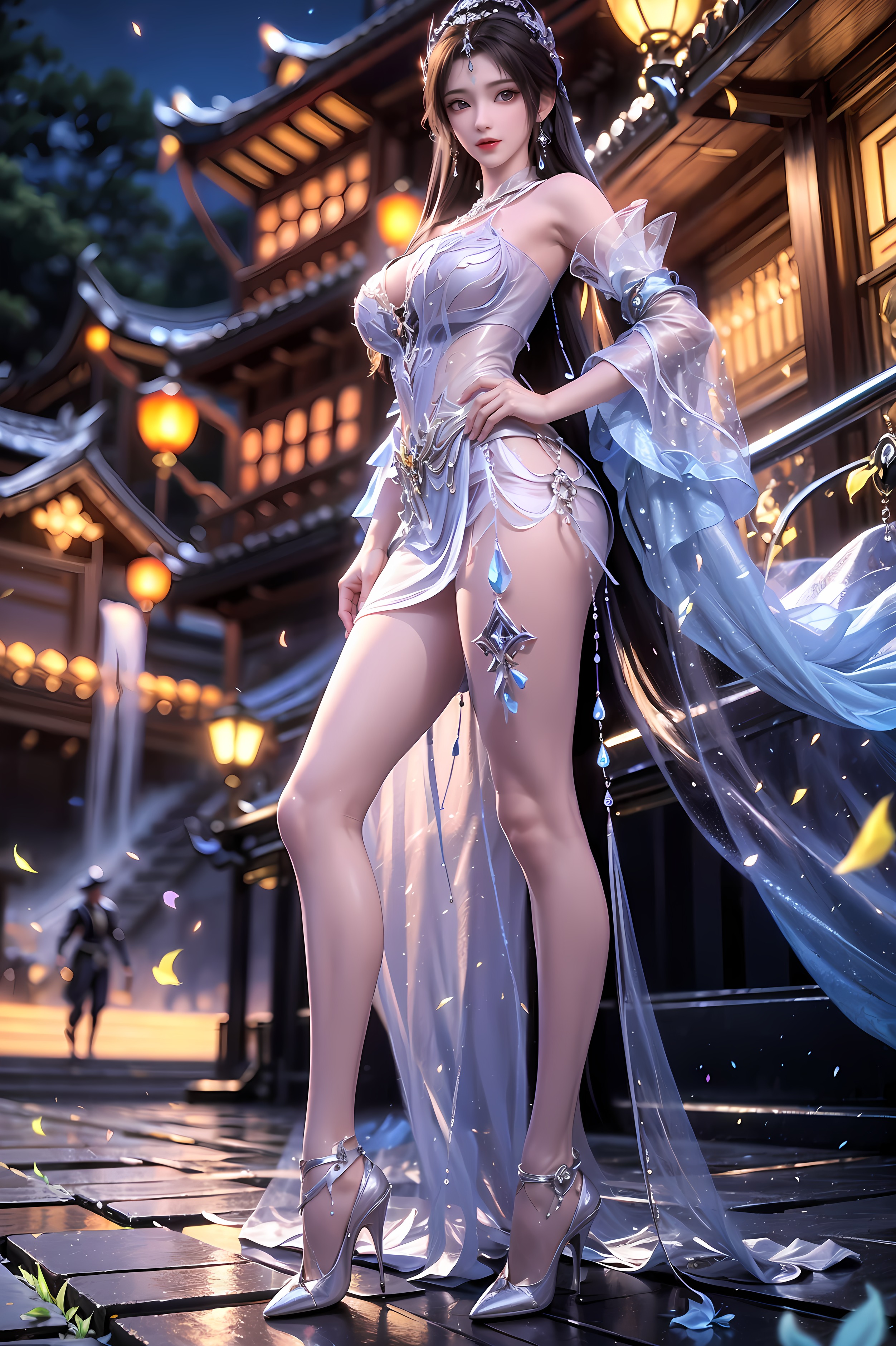 《完美世界》清漪高清图片 适配手机壁纸、屏保、锁屏 国漫清漪角色形象图_23