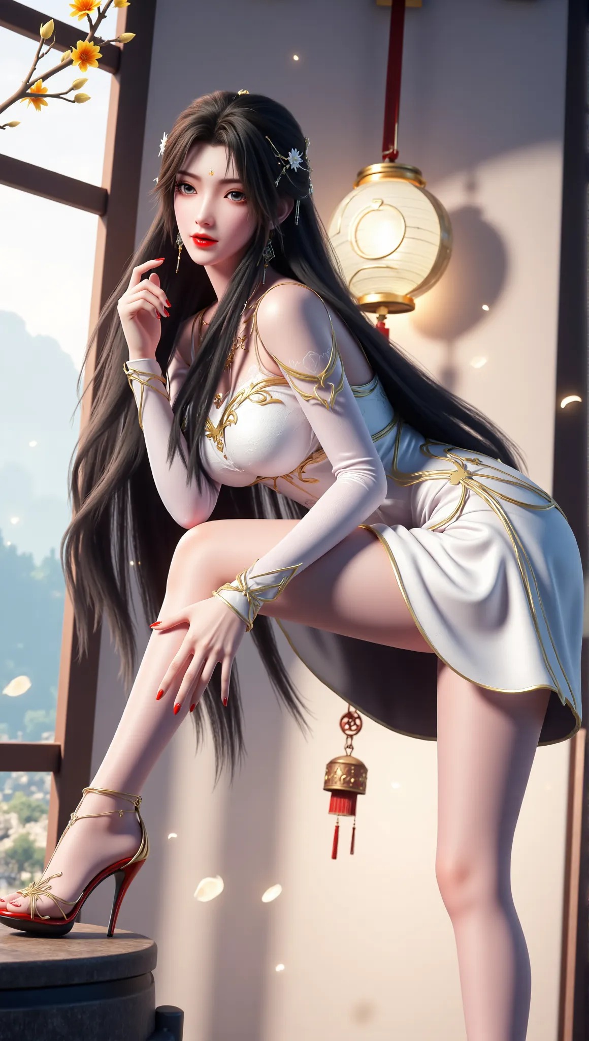 《完美世界》清漪高清图片 适配手机壁纸、屏保、锁屏 国漫清漪角色形象图_21