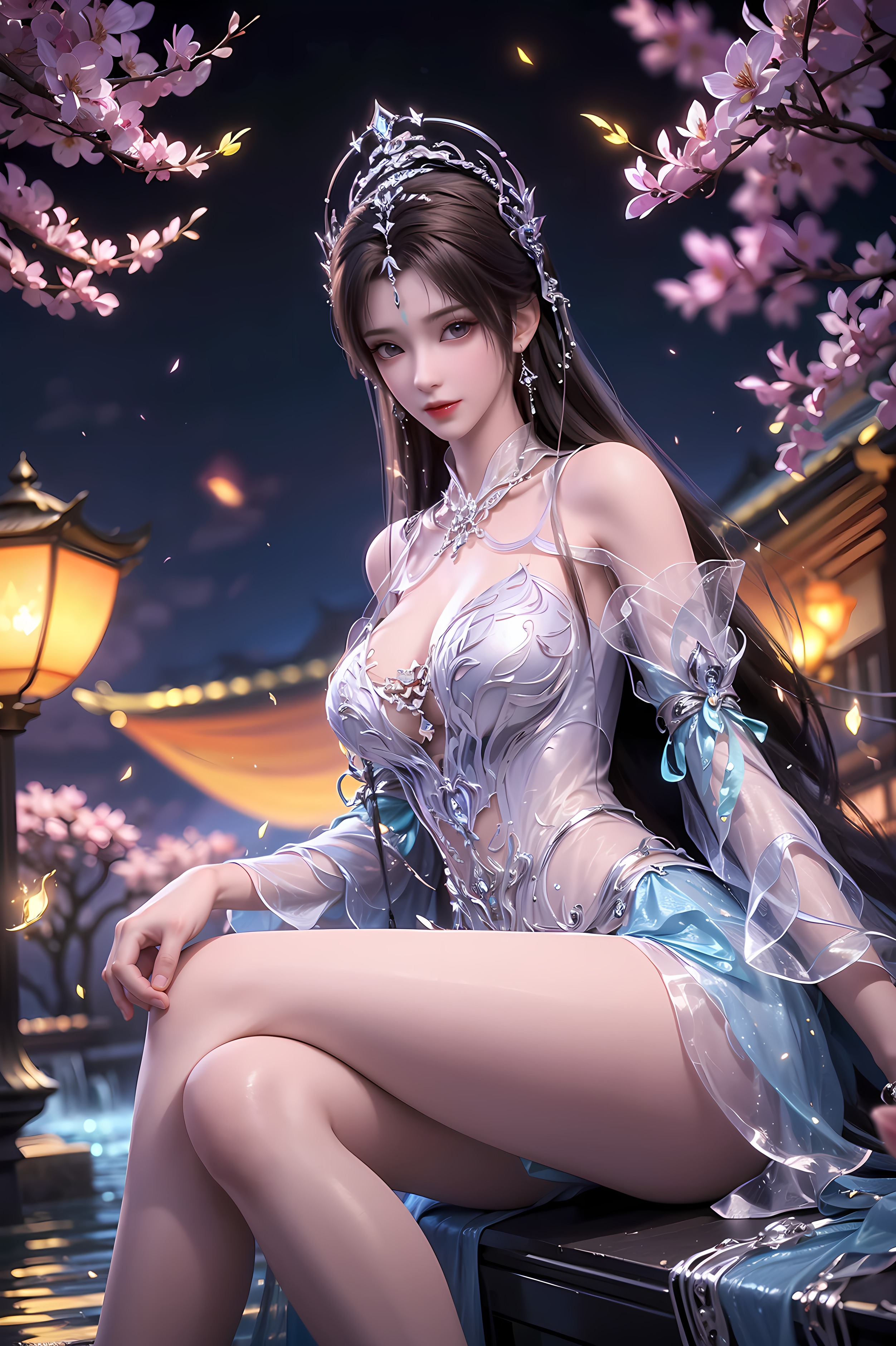 《完美世界》清漪高清图片 适配手机壁纸、屏保、锁屏 国漫清漪角色形象图_09