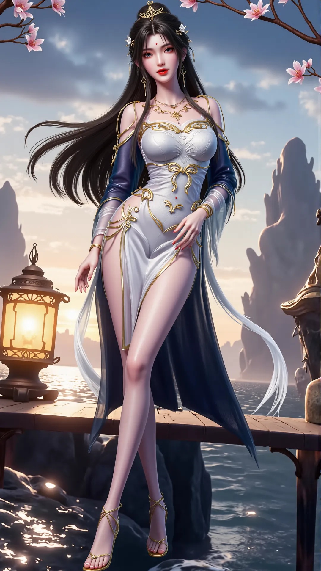 《完美世界》清漪高清图片 适配手机壁纸、屏保、锁屏 国漫清漪角色形象图_10