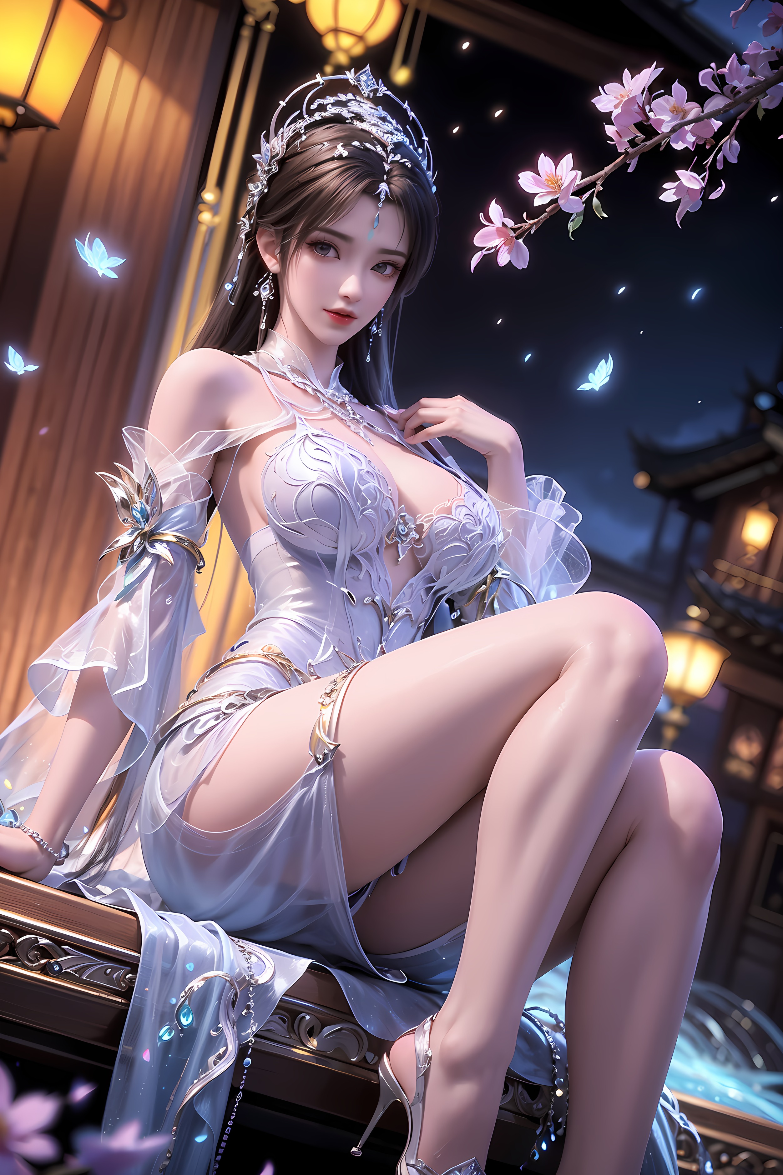 《完美世界》清漪高清图片 适配手机壁纸、屏保、锁屏 国漫清漪角色形象图_03