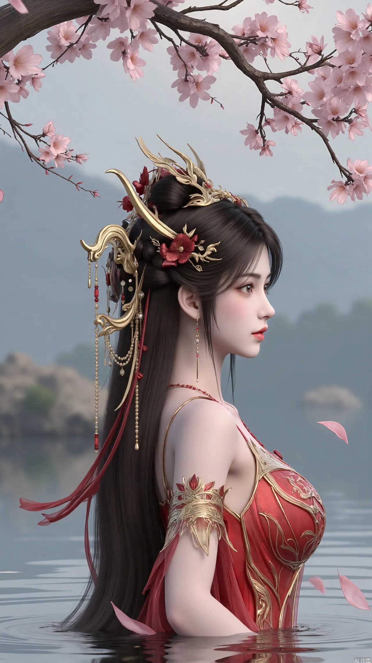 《完美世界》火灵儿高清图片 适配手机壁纸、屏保、锁屏 国漫火灵儿角色形象图_75