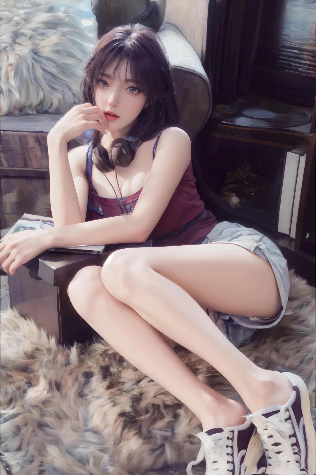 《完美世界》火灵儿高清图片 适配手机壁纸、屏保、锁屏 国漫火灵儿角色形象图_72