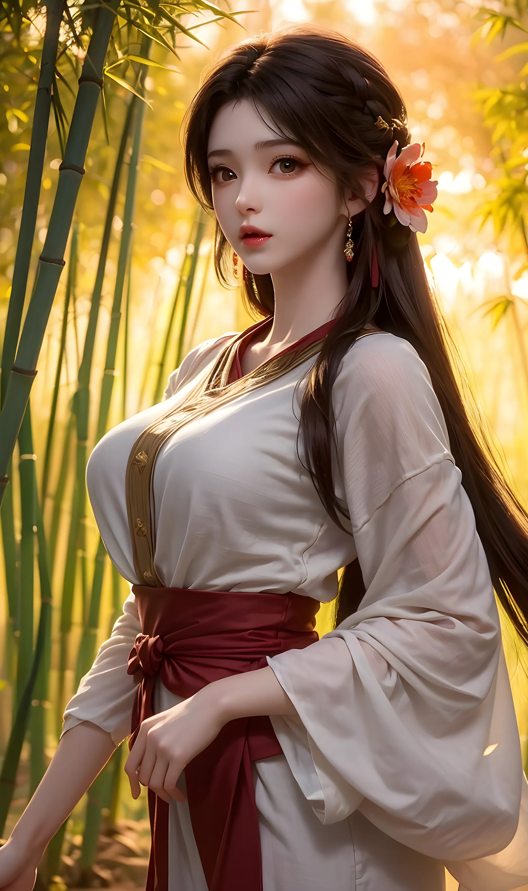 《完美世界》火灵儿高清图片 适配手机壁纸、屏保、锁屏 国漫火灵儿角色形象图_71