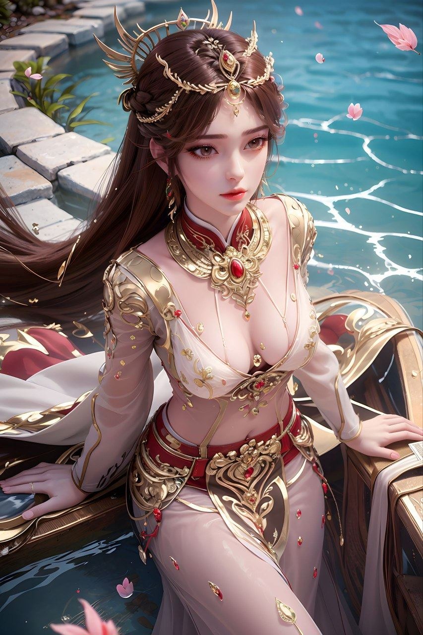 《完美世界》火灵儿高清图片 适配手机壁纸、屏保、锁屏 国漫火灵儿角色形象图_67