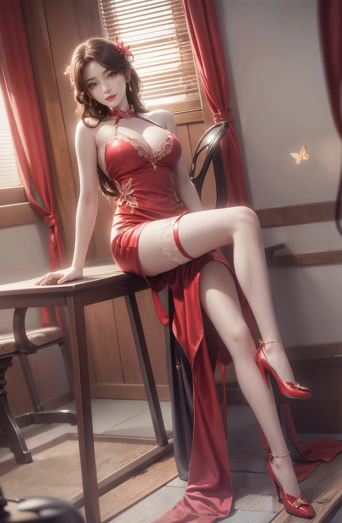 《完美世界》火灵儿高清图片 适配手机壁纸、屏保、锁屏 国漫火灵儿角色形象图_18