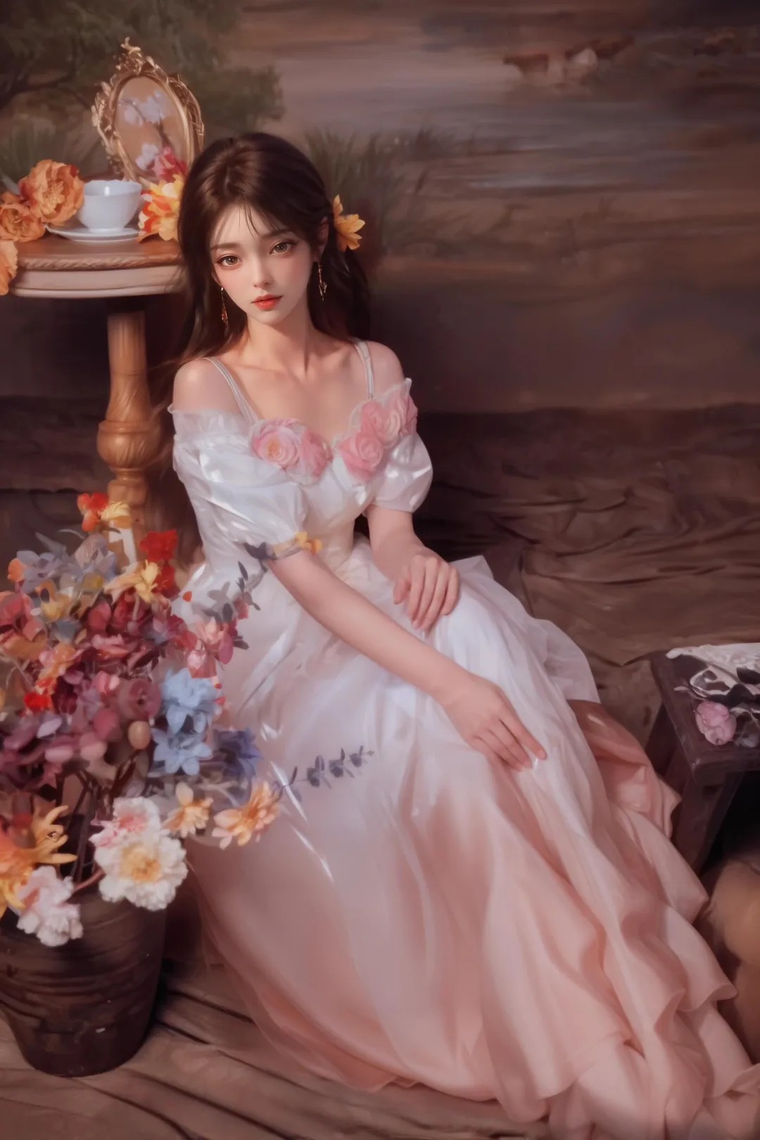 《完美世界》火灵儿高清图片 适配手机壁纸、屏保、锁屏 国漫火灵儿角色形象图_05