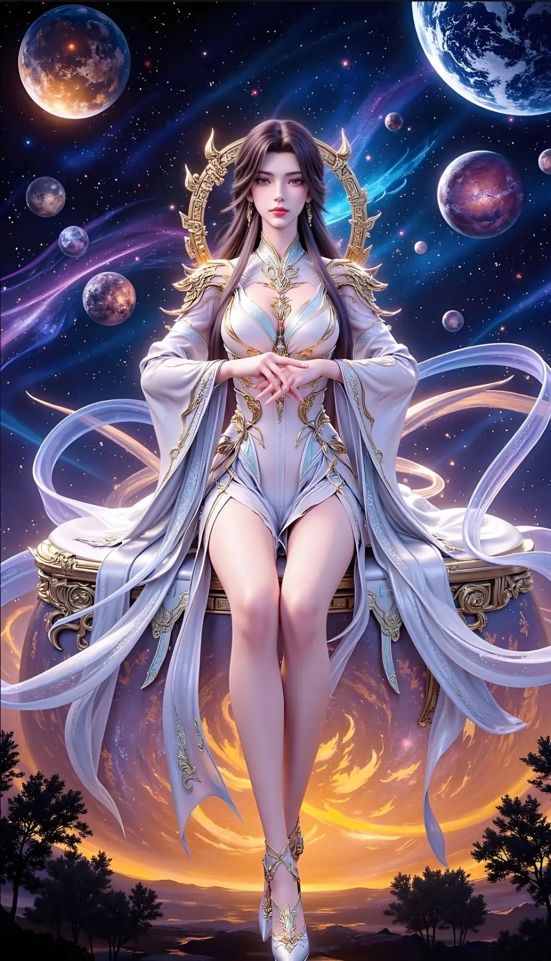 《完美世界》狠人大帝高清图片 适配手机壁纸、屏保、锁屏 国漫狠人大帝角色形象图_04