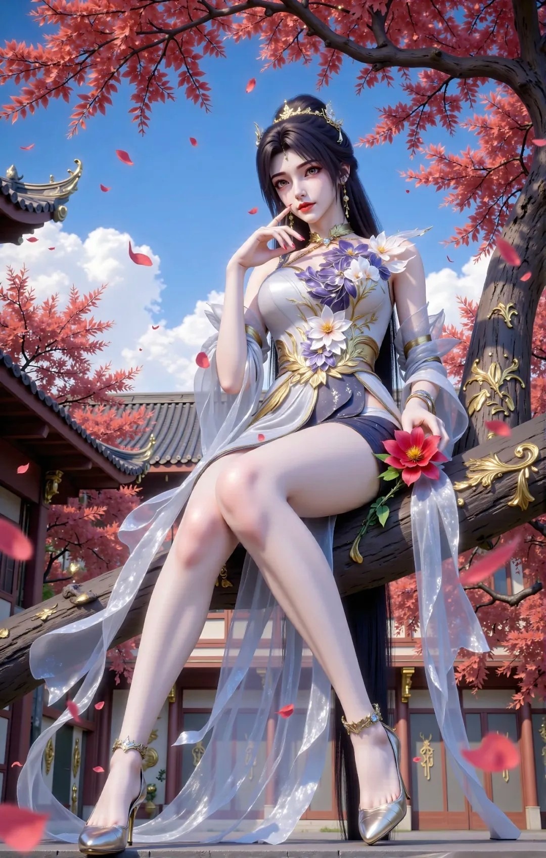 《完美世界》王曦高清图片 适配手机壁纸、屏保、锁屏 国漫王曦角色形象图_35