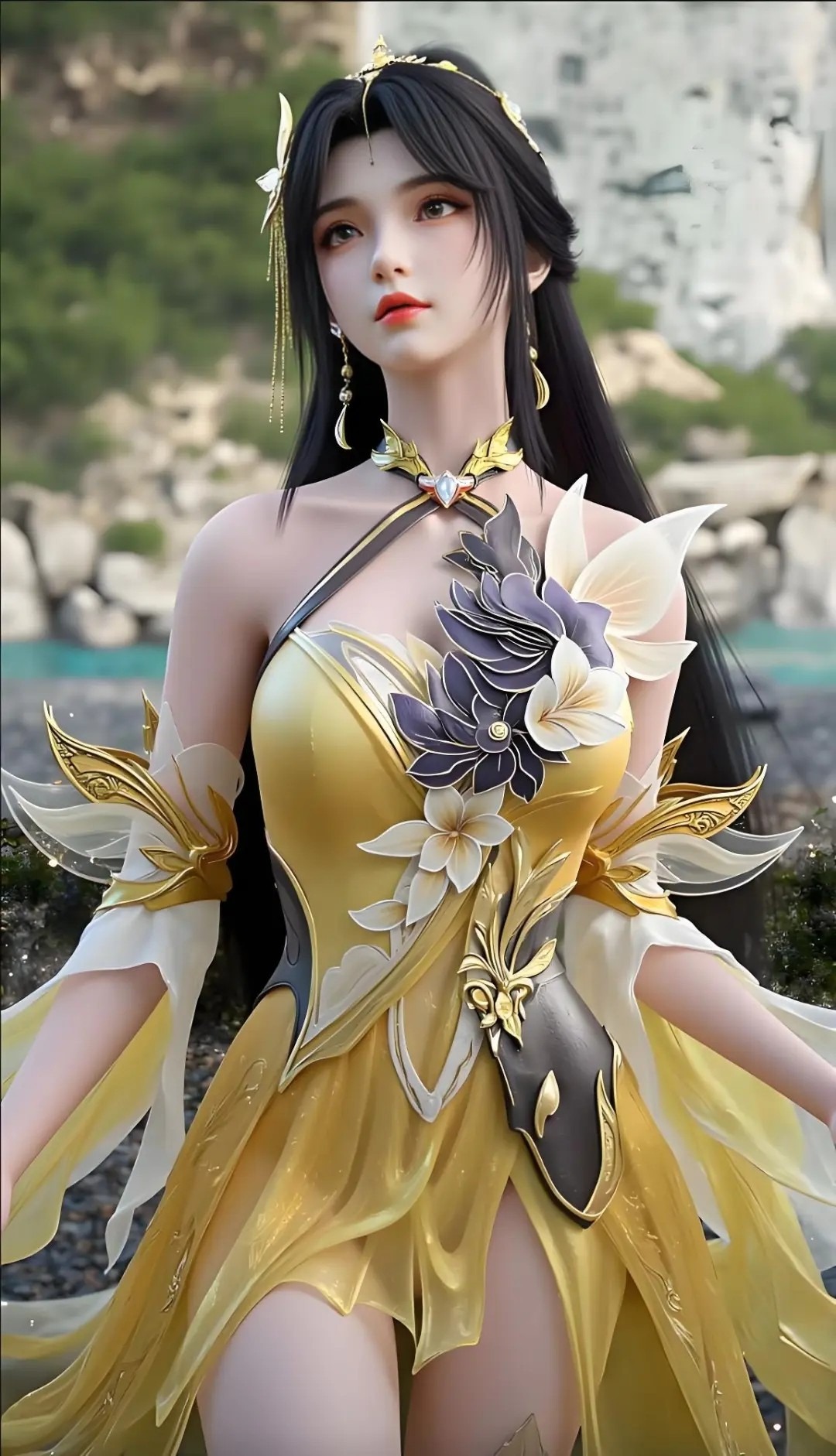 《完美世界》王曦高清图片 适配手机壁纸、屏保、锁屏 国漫王曦角色形象图_06