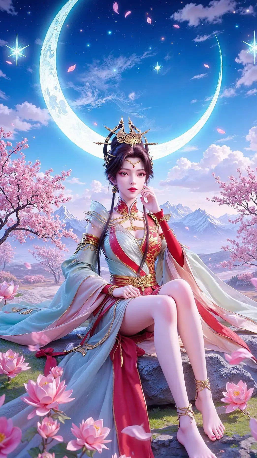 《完美世界》真仙英灵高清图片 适配手机壁纸、屏保、锁屏 国漫真仙英灵角色形象图_10