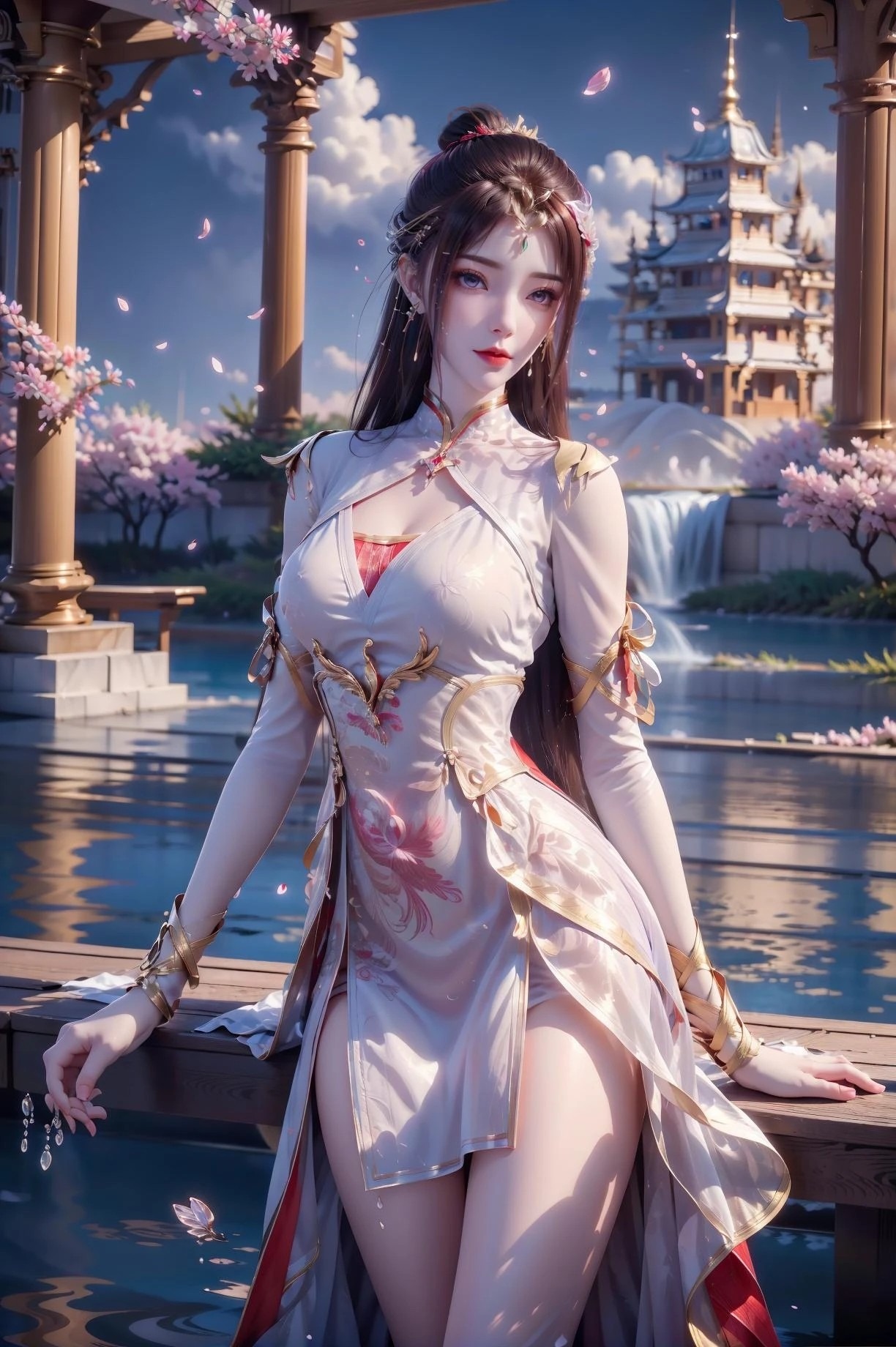 《完美世界》红凰高清图片 适配手机壁纸、屏保、锁屏 国漫红凰角色形象图_10