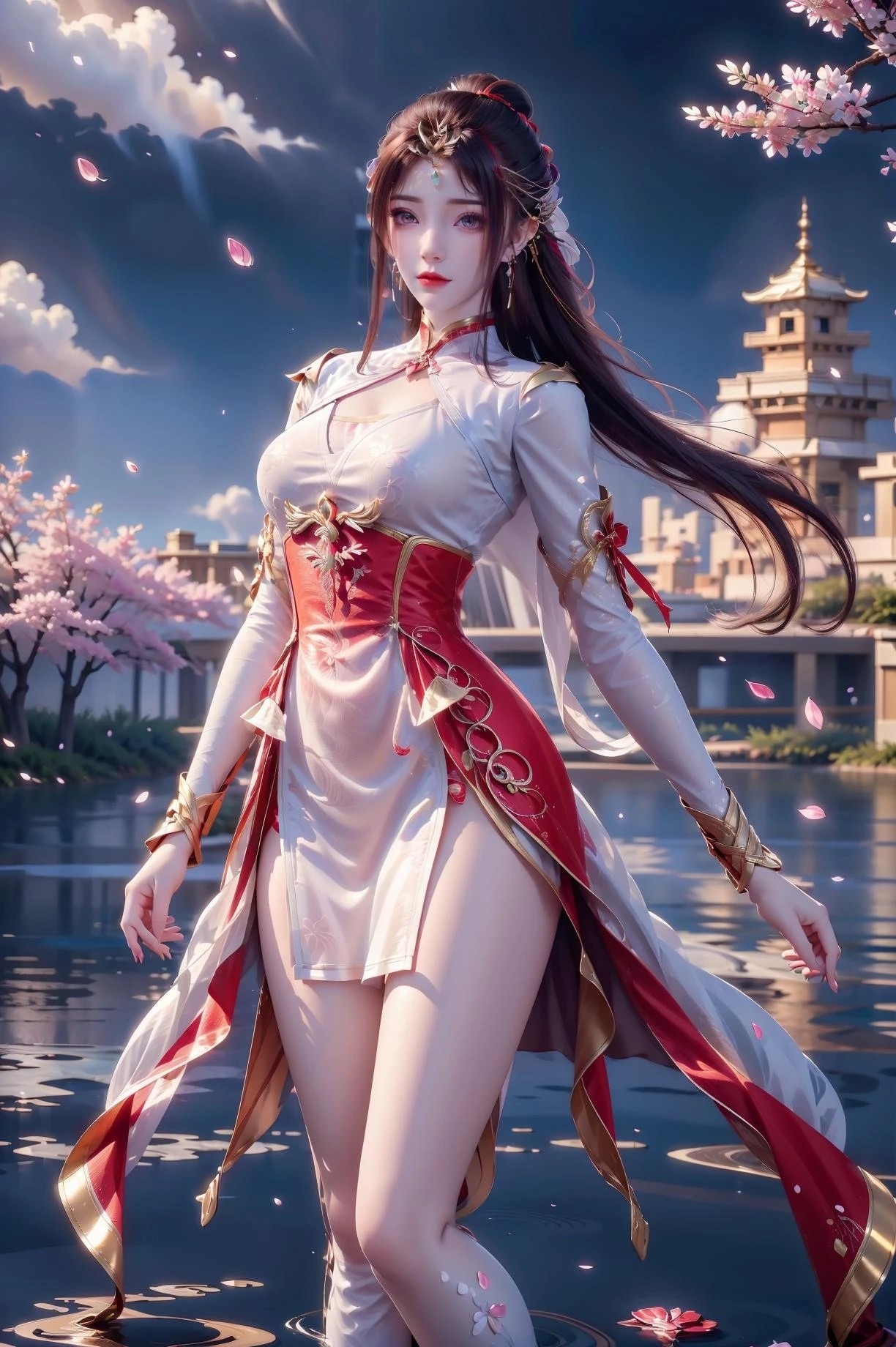 《完美世界》红凰高清图片 适配手机壁纸、屏保、锁屏 国漫红凰角色形象图_08