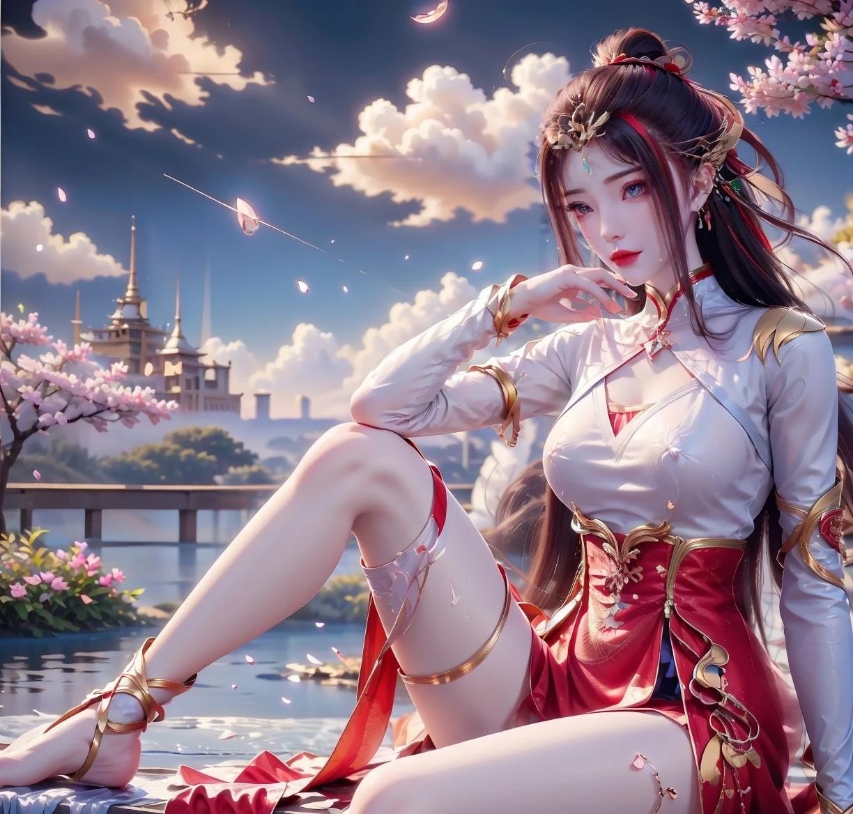 《完美世界》红凰高清图片 适配手机壁纸、屏保、锁屏 国漫红凰角色形象图_03