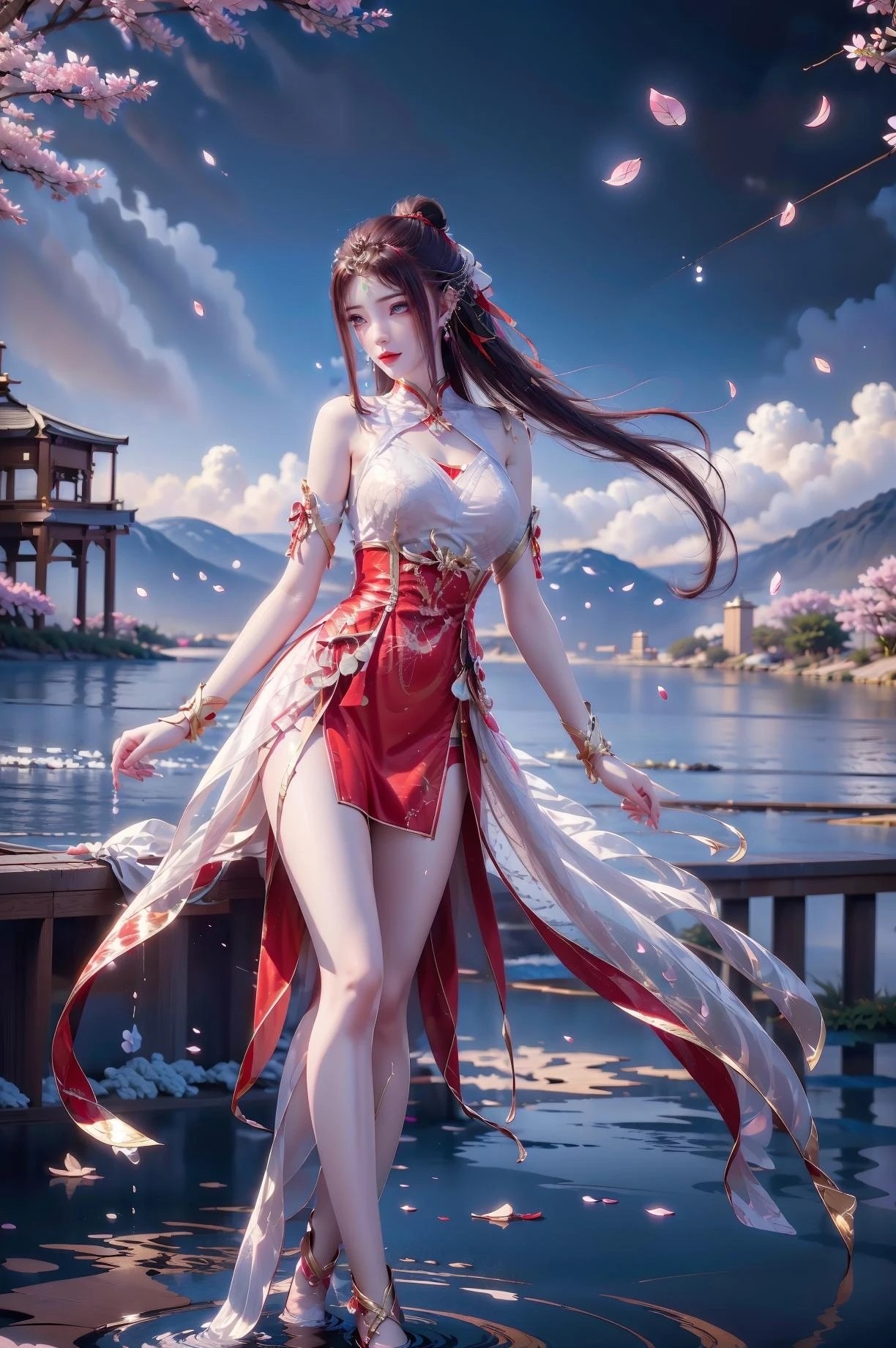 《完美世界》红凰高清图片 适配手机壁纸、屏保、锁屏 国漫红凰角色形象图_02