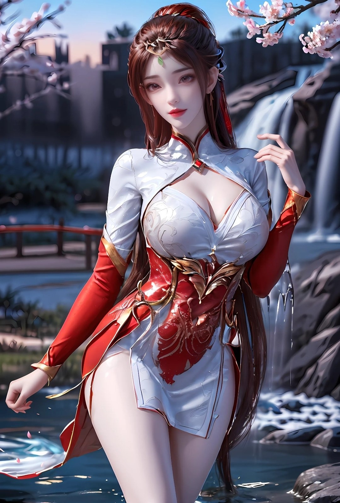 《完美世界》红凰高清图片 适配手机壁纸、屏保、锁屏 国漫红凰角色形象图_01