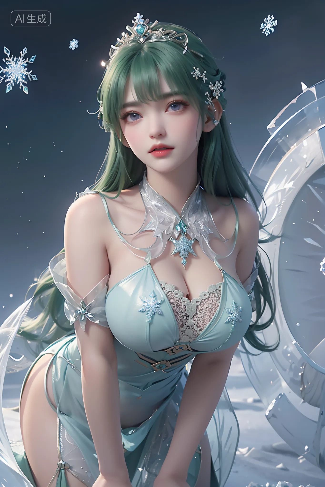 《完美世界》芙蕖高清图片 适配手机壁纸、屏保、锁屏 国漫芙蕖角色形象图_05