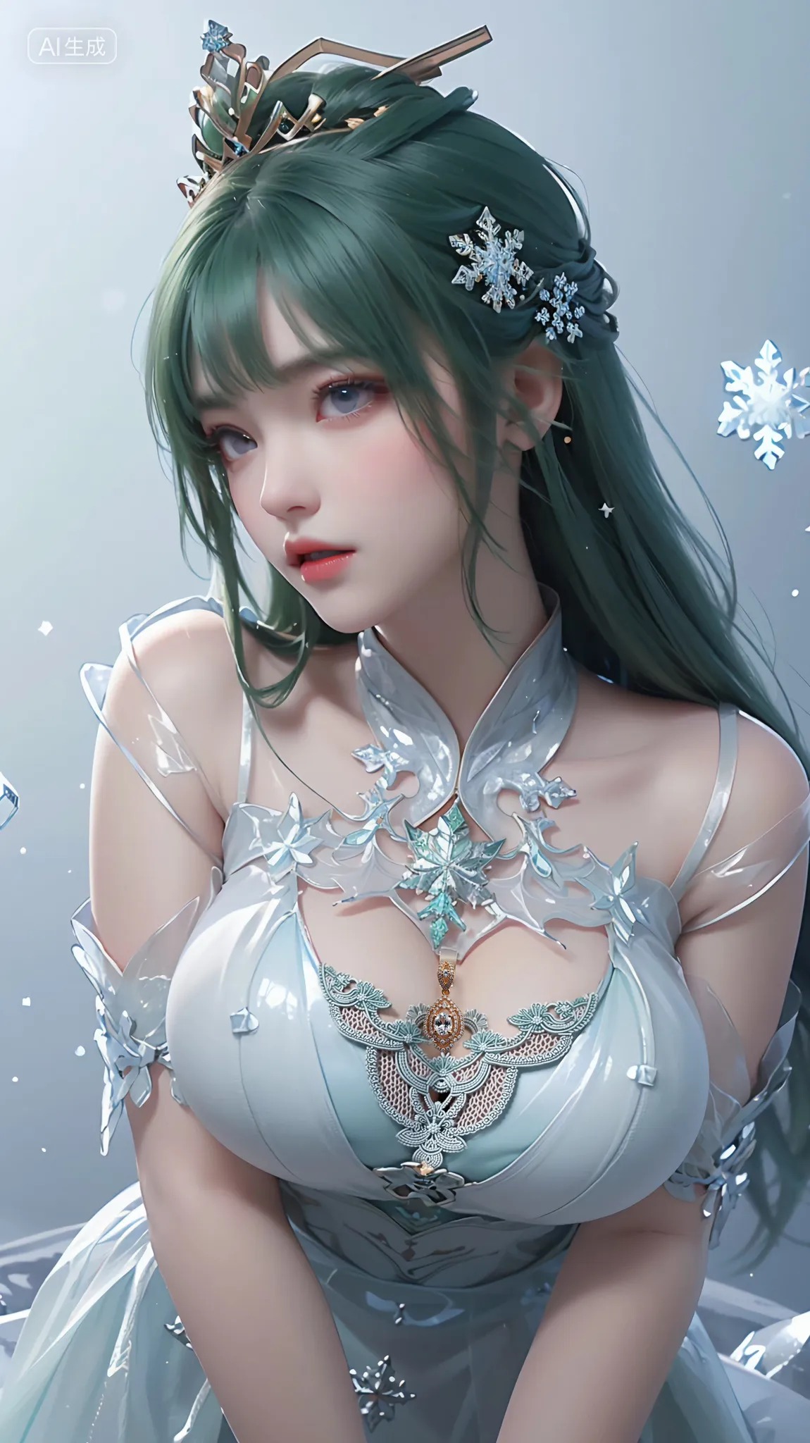 《完美世界》芙蕖高清图片 适配手机壁纸、屏保、锁屏 国漫芙蕖角色形象图_04