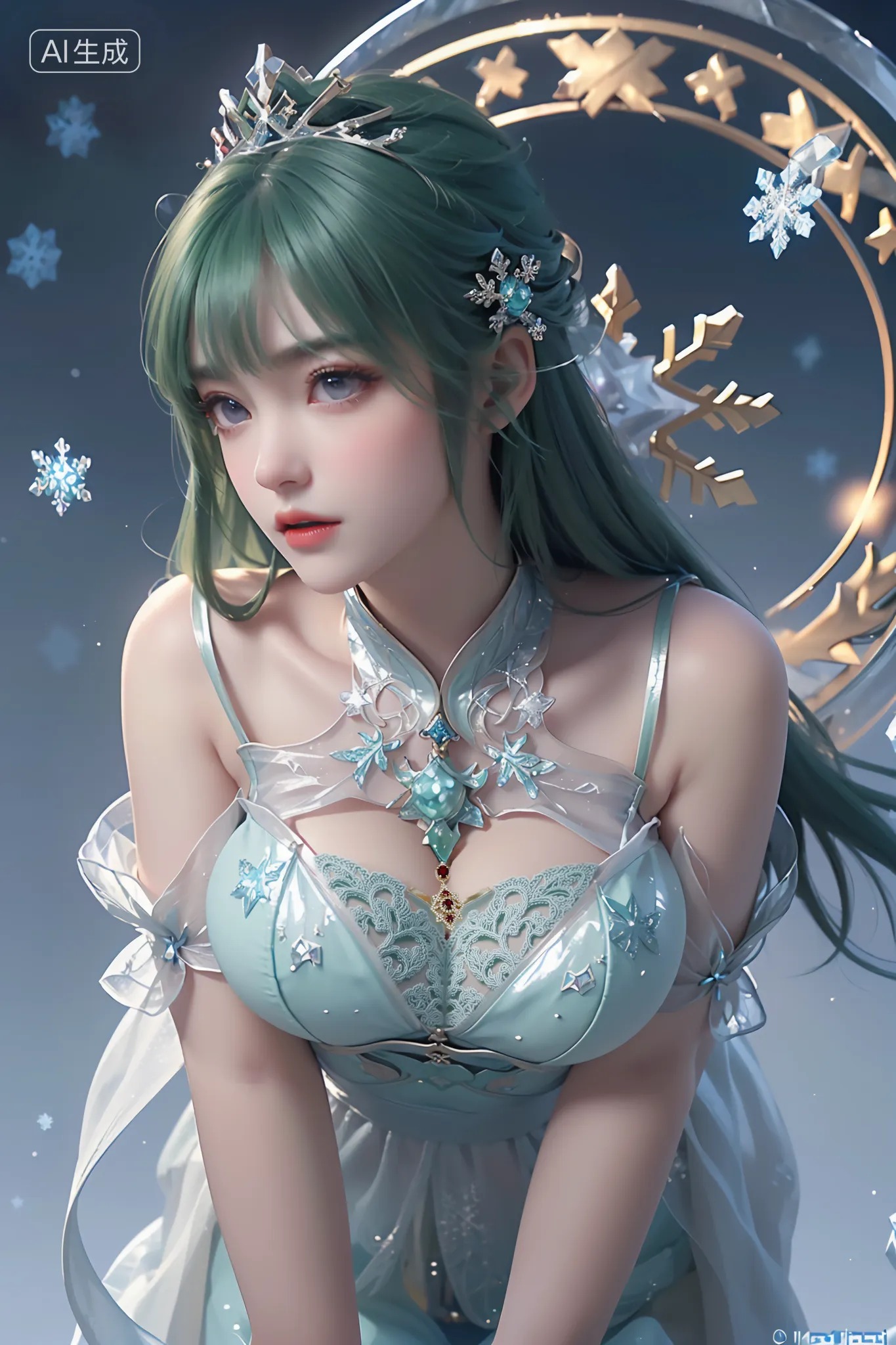 《完美世界》芙蕖高清图片 适配手机壁纸、屏保、锁屏 国漫芙蕖角色形象图_03