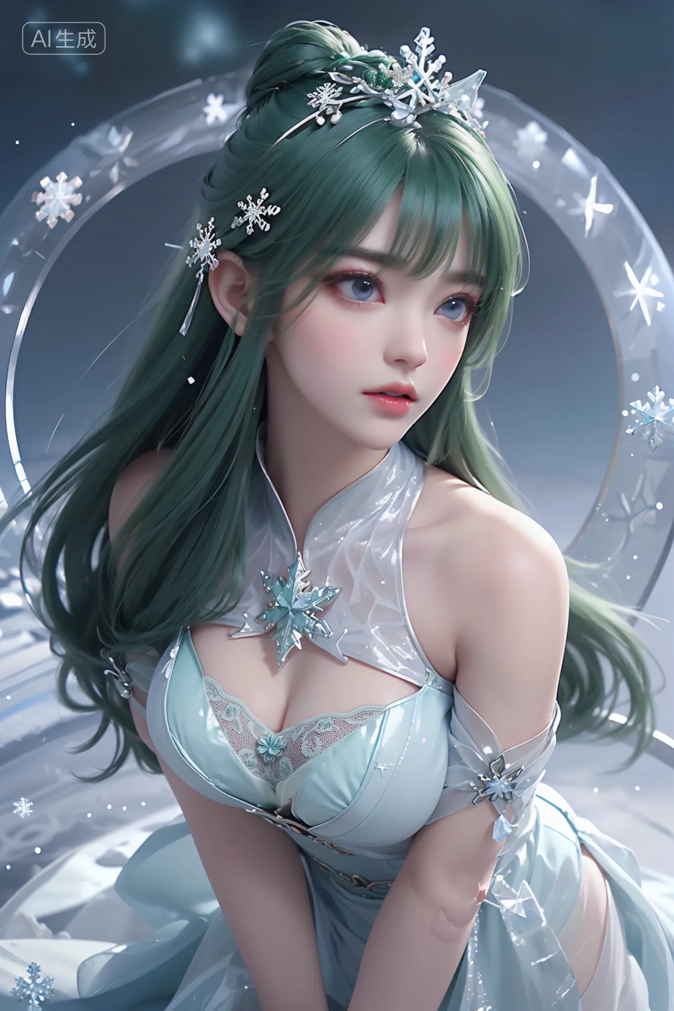 《完美世界》芙蕖高清图片 适配手机壁纸、屏保、锁屏 国漫芙蕖角色形象图_01