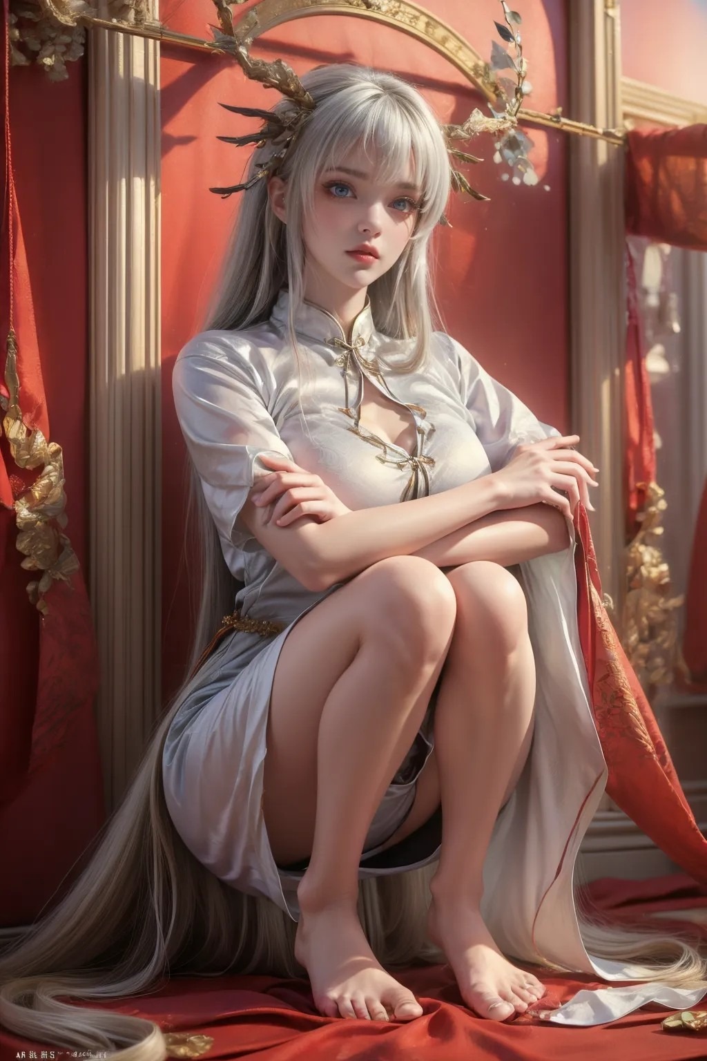 《完美世界》虚天神藤高清图片 适配手机壁纸、屏保、锁屏 国漫虚天神藤角色形象图_02