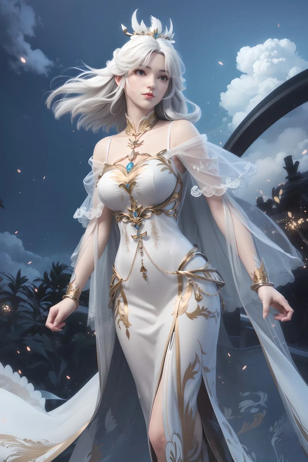 《完美世界》雪琳高清图片 适配手机壁纸、屏保、锁屏 国漫雪琳角色形象图_10