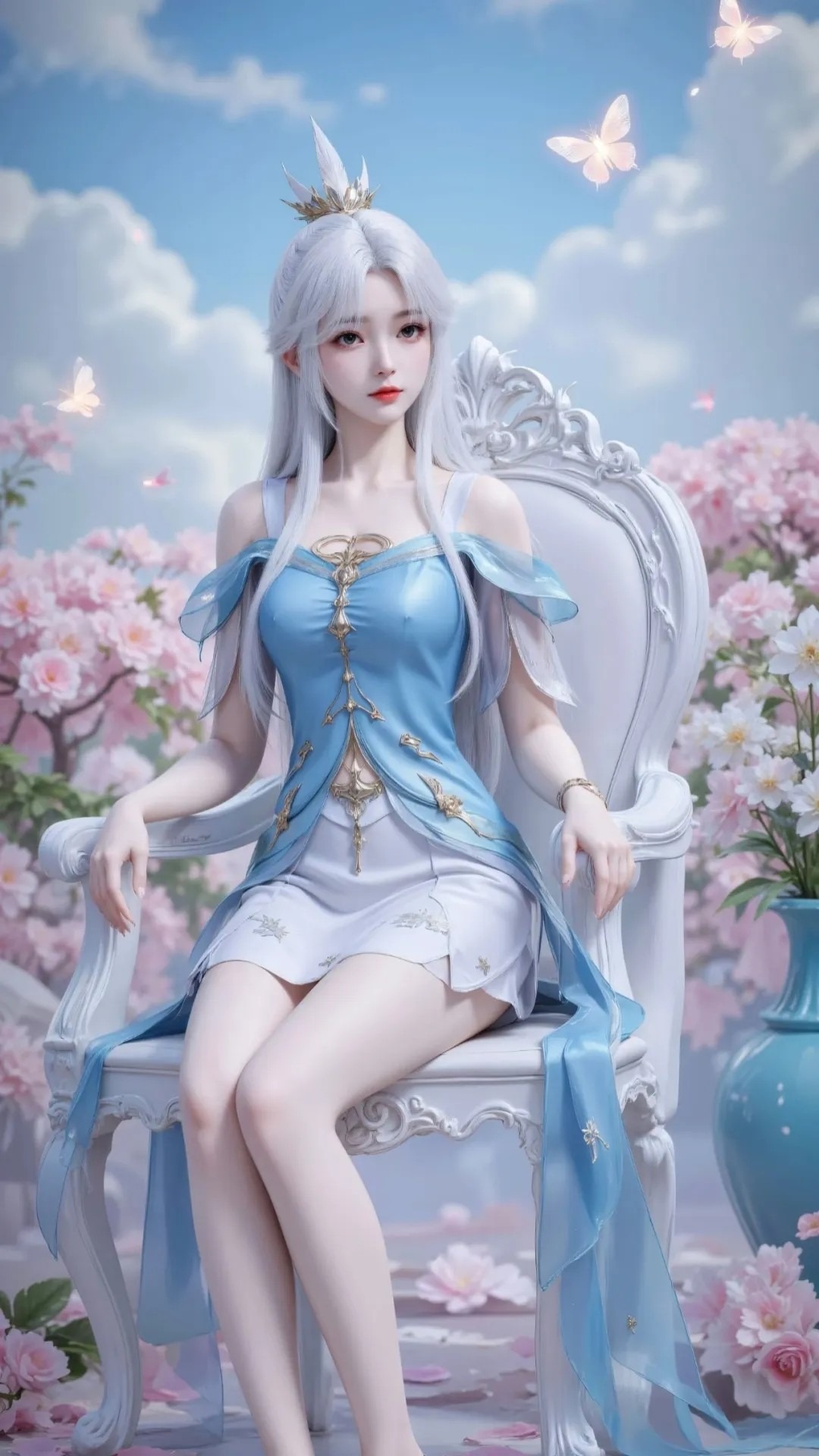 《完美世界》雪琳高清图片 适配手机壁纸、屏保、锁屏 国漫雪琳角色形象图_08