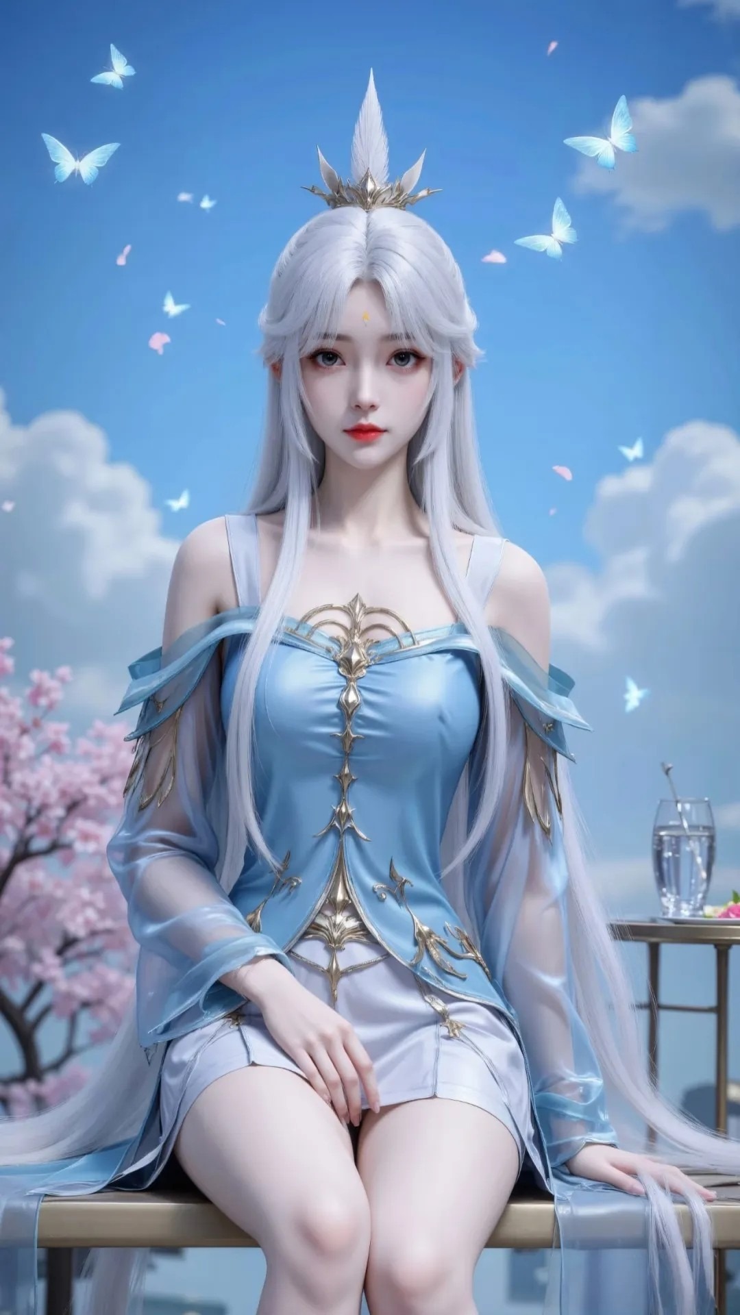 《完美世界》雪琳高清图片 适配手机壁纸、屏保、锁屏 国漫雪琳角色形象图_04