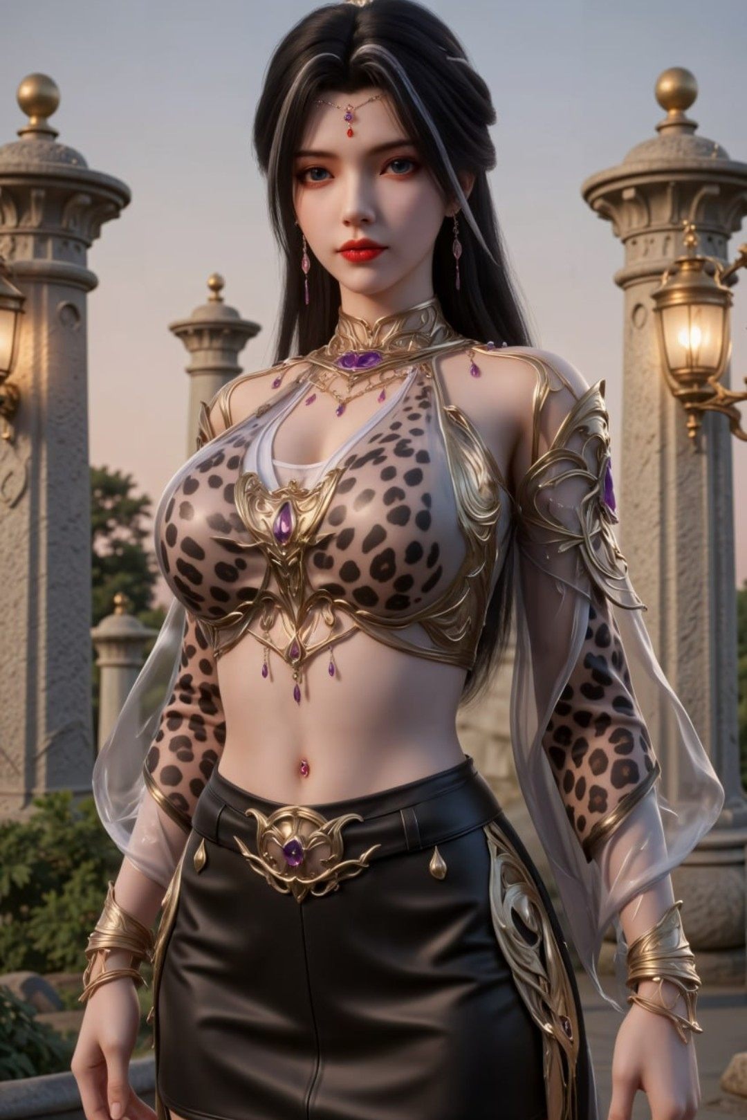 《完美世界》魔女高清图片 适配手机壁纸、屏保、锁屏 国漫魔女角色形象图_70