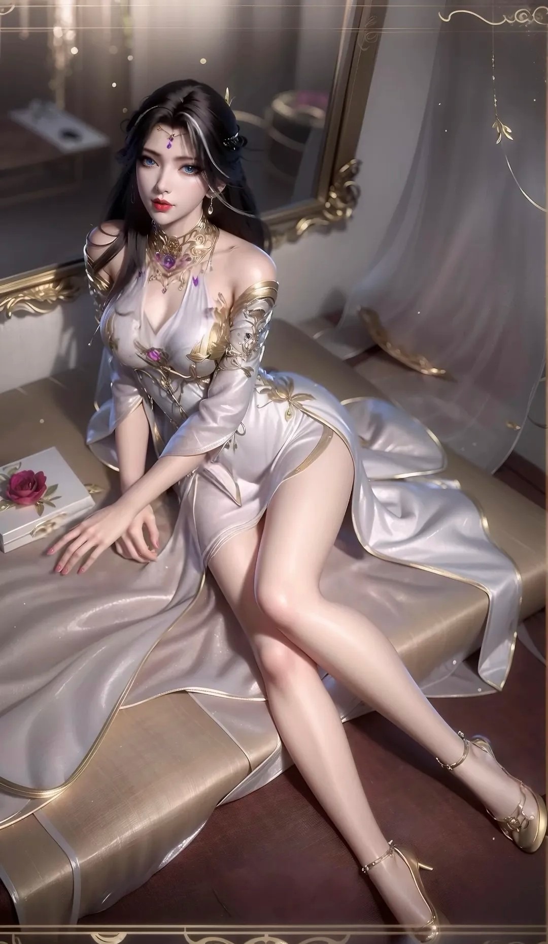 《完美世界》魔女高清图片 适配手机壁纸、屏保、锁屏 国漫魔女角色形象图_68