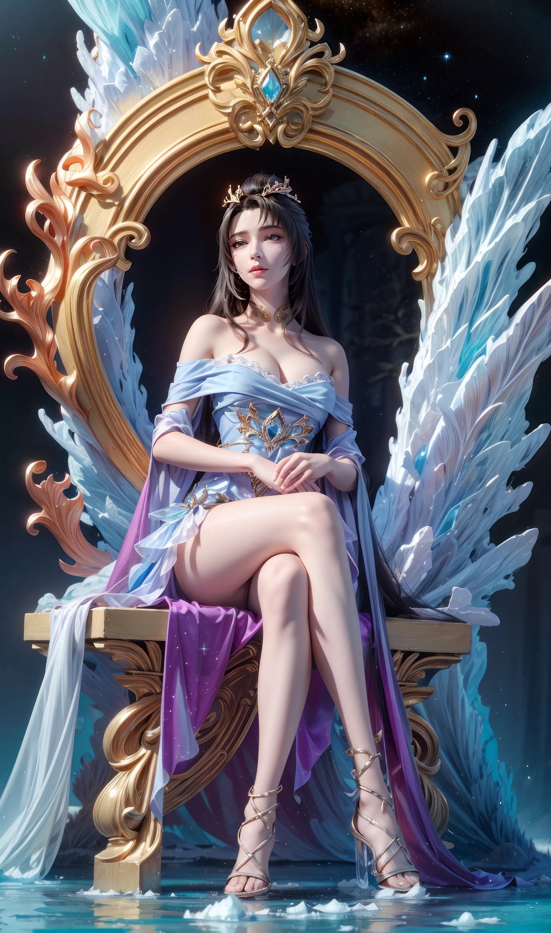 《完美世界》魔女高清图片 适配手机壁纸、屏保、锁屏 国漫魔女角色形象图_66