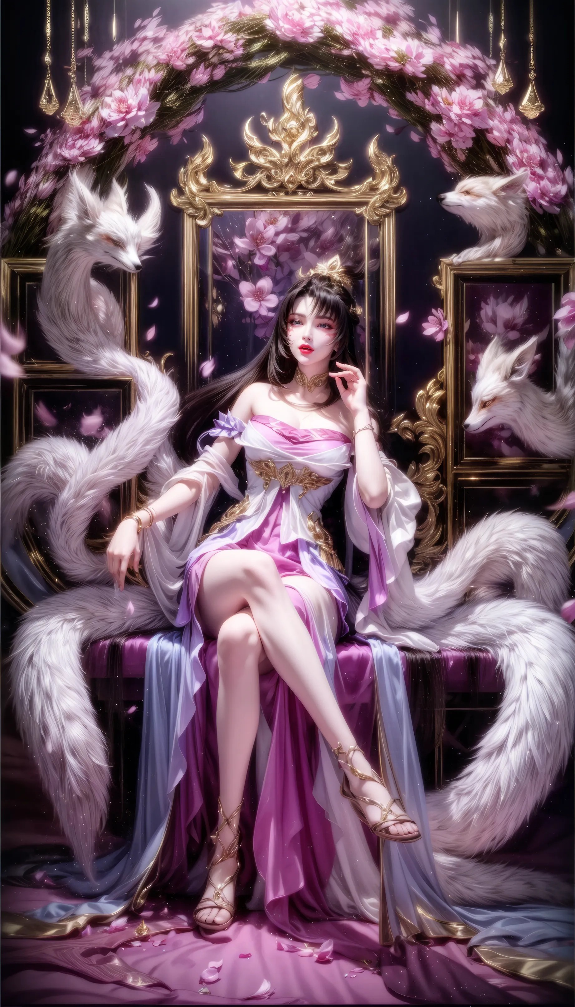 《完美世界》魔女高清图片 适配手机壁纸、屏保、锁屏 国漫魔女角色形象图_55