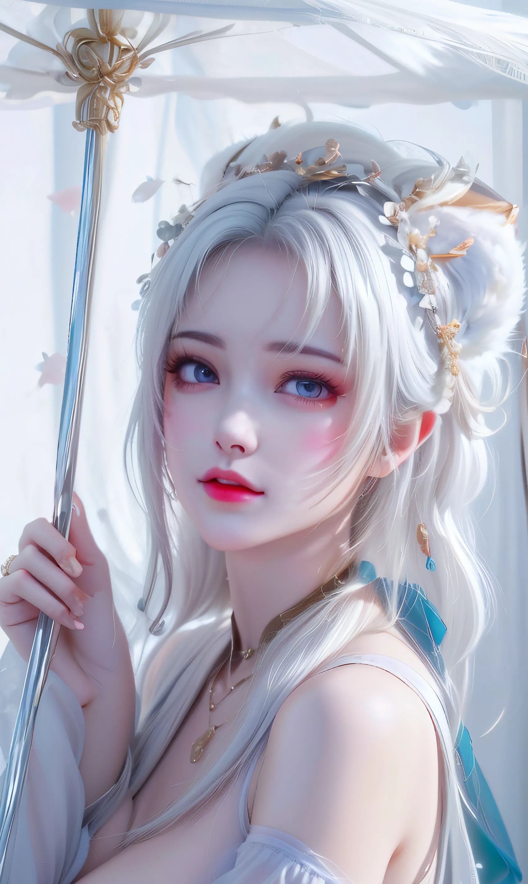 《完美世界》魔女高清图片 适配手机壁纸、屏保、锁屏 国漫魔女角色形象图_53