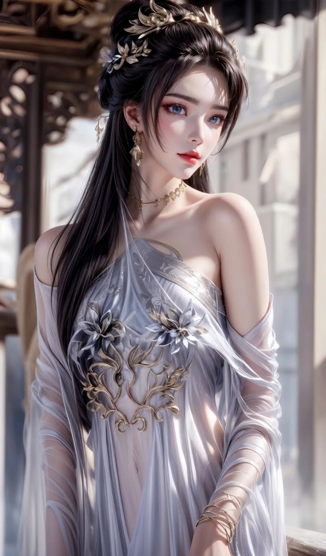 《完美世界》魔女高清图片 适配手机壁纸、屏保、锁屏 国漫魔女角色形象图_51