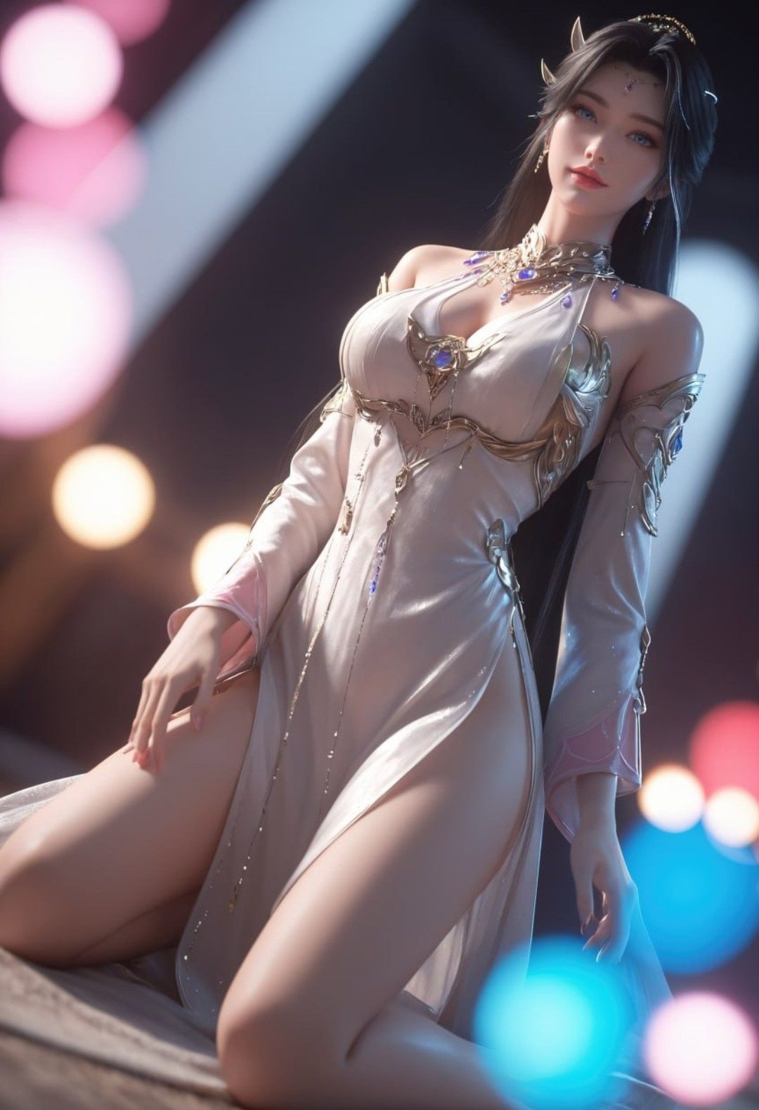 《完美世界》魔女高清图片 适配手机壁纸、屏保、锁屏 国漫魔女角色形象图_50